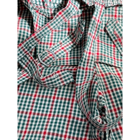 Vintage 1950s Toddler Gingham check Cotton Overalls Sears 2/3T? - Picture 9 of 13